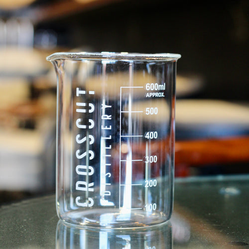 Crosscut Beaker Drinking Glass | 600ml