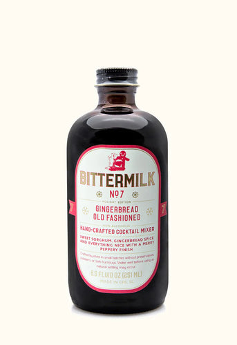 CLEAR OUT 20% OFF Bittermilk No.7 Gingerbread Old Fashion Cocktail Mixer