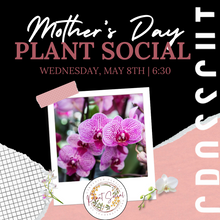 Mother's Day Plant Social: Orchid Terrariums  | Wednesday, May 8th @ 6:30 |