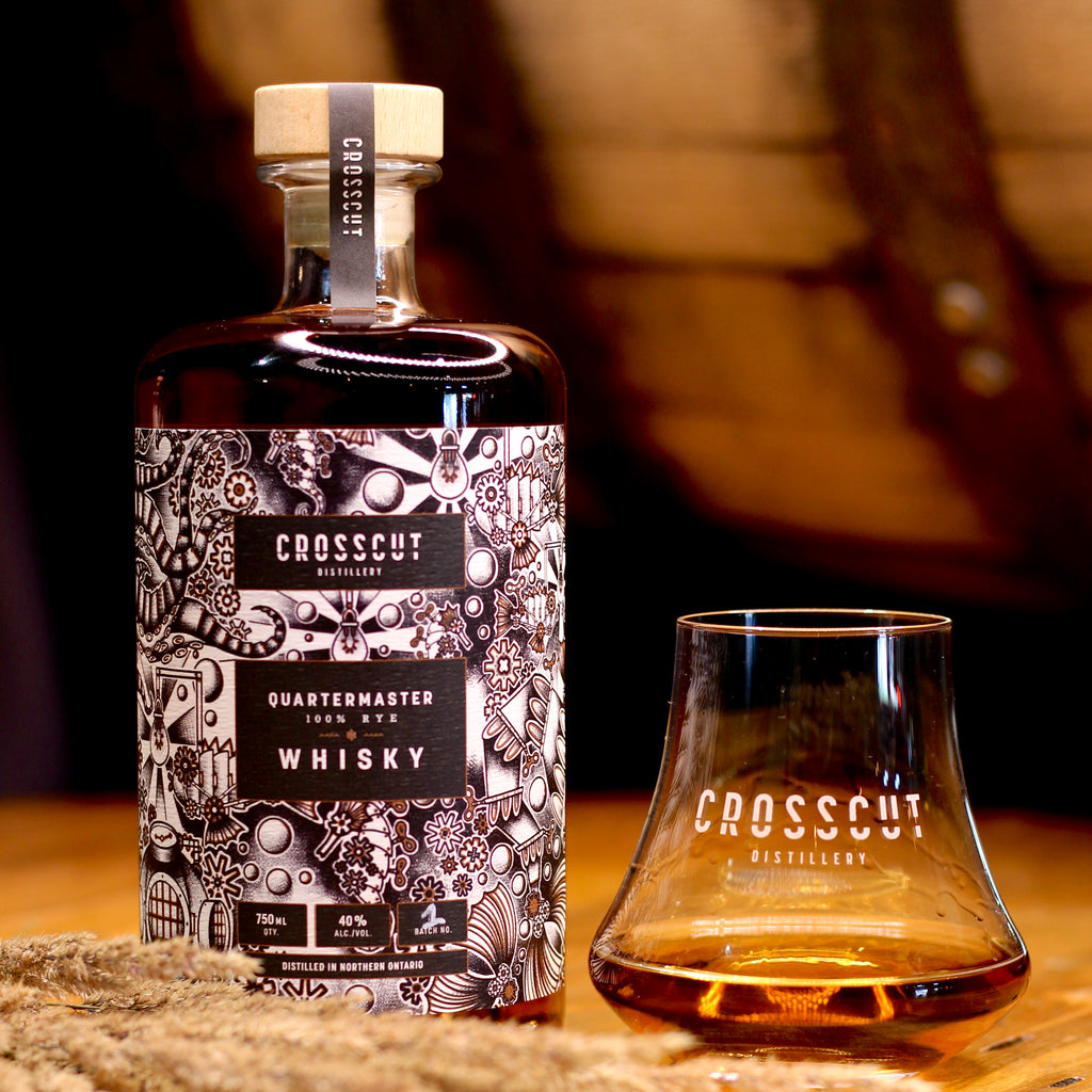 Quartermaster 100% Rye Whisky | 750ml | – Crosscut Distillery