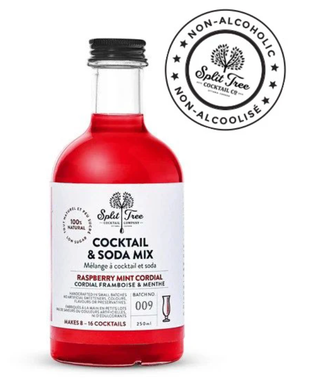 Split Tree Raspberry Mint Cordial