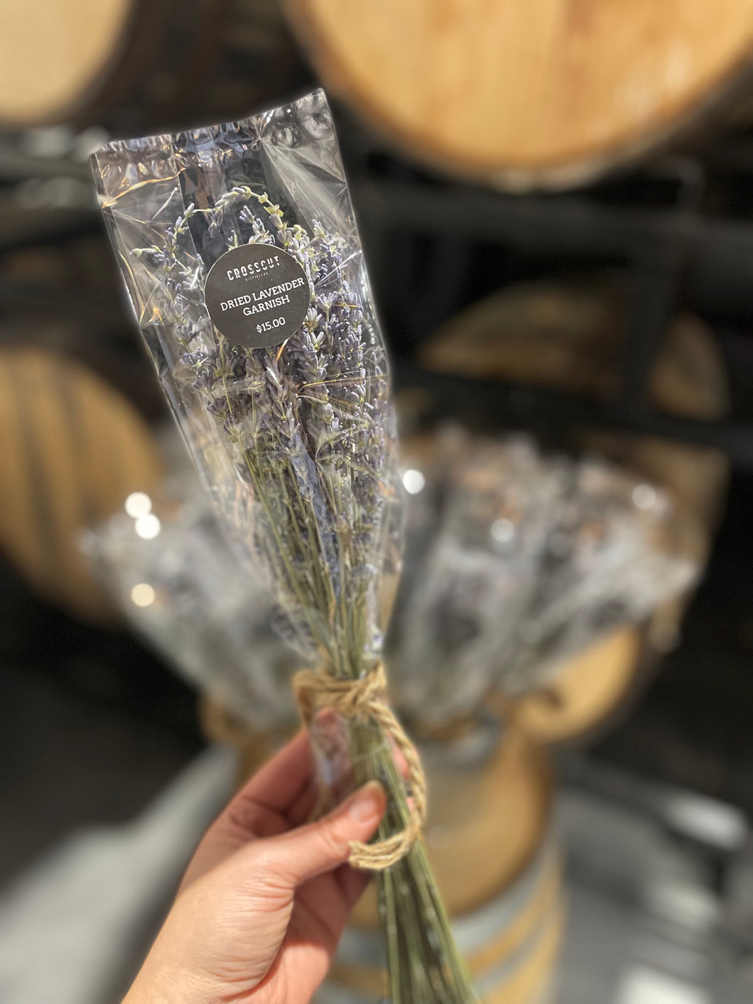 Dried Lavender Garnish