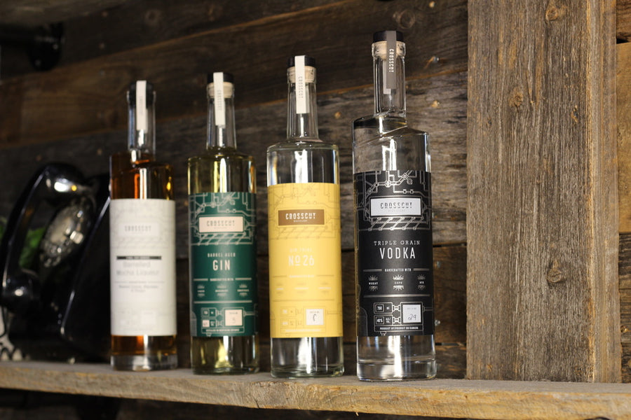 Crosscut Takes Gold, Silver & Bronze in Canadian Artisan Spirit Competition
