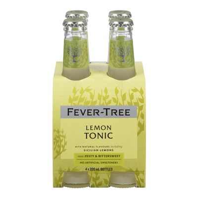 Fever Tree Lemon Tonic 4 Pack