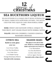 Sea Buckthorn Liqueur 375ml
