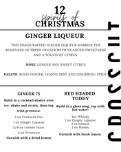 Ginger Liqueur 375ml