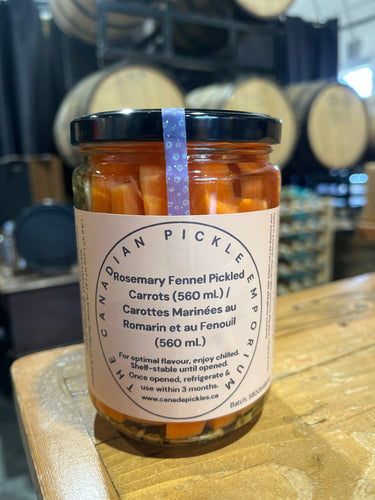 Canadian Pickle Emporium: Rosemary Fennel Pickled Carrots