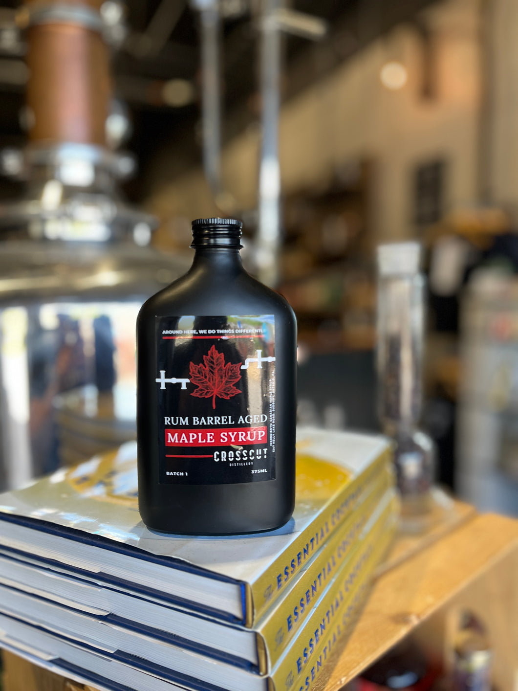 Rum Barrel-Aged Maple Syrup
