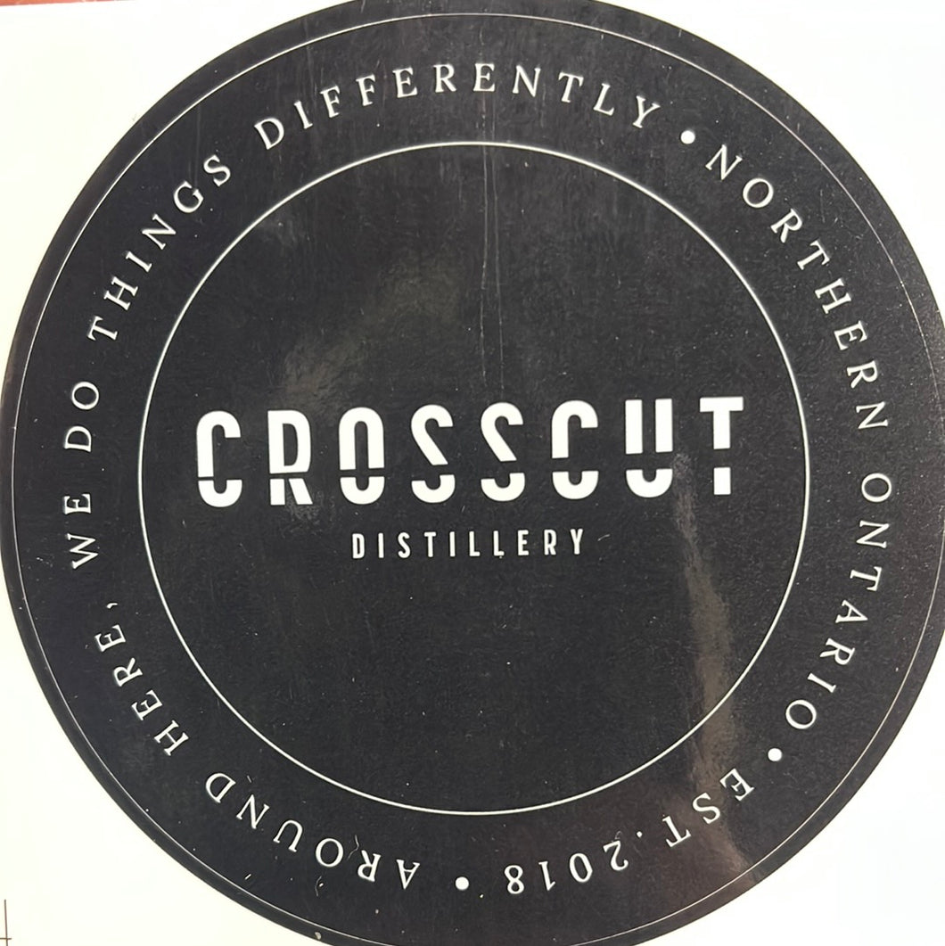 Crosscut Large Sticker
