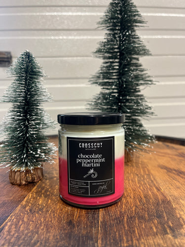 Chocolate Peppermint Martini 8oz Candle