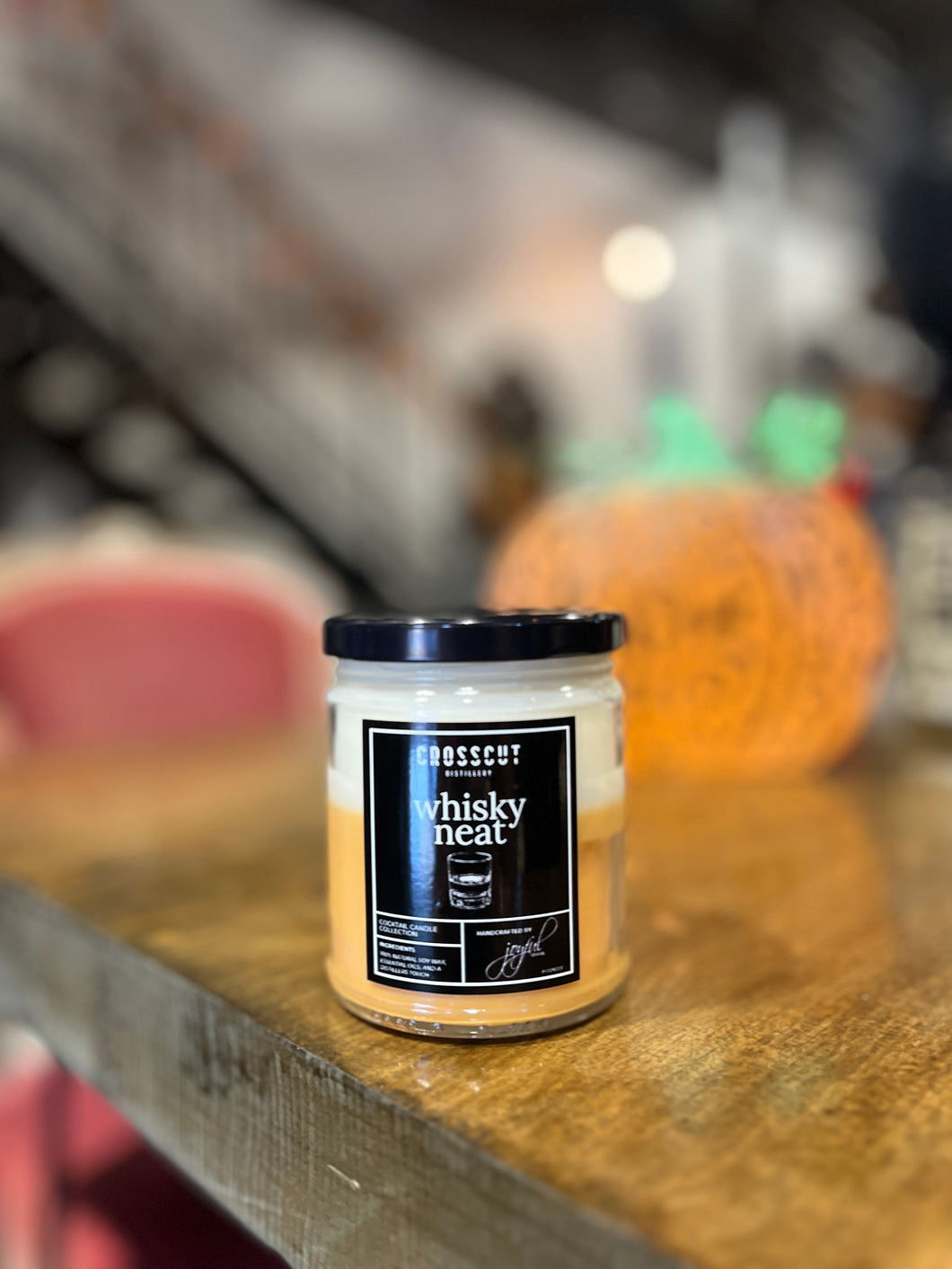 Whisky Neat 8oz Candle