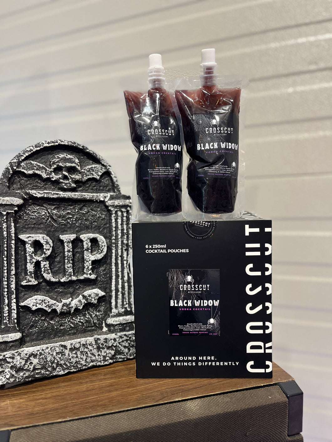 Black Widow Halloween Cocktail | 6 Pack |