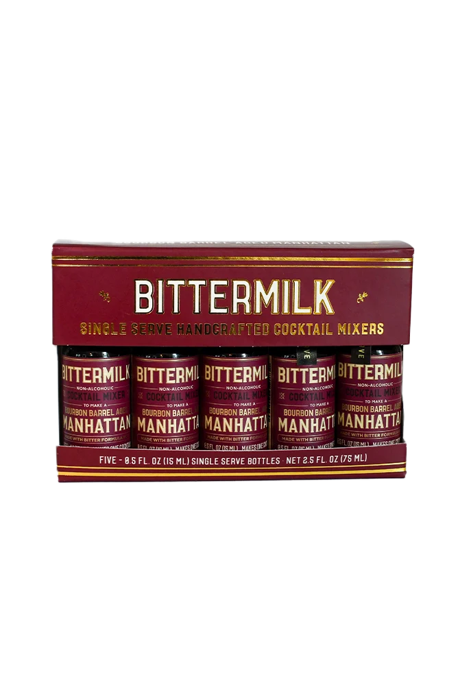Bittermilk Single Serve Mahanttan Giftset