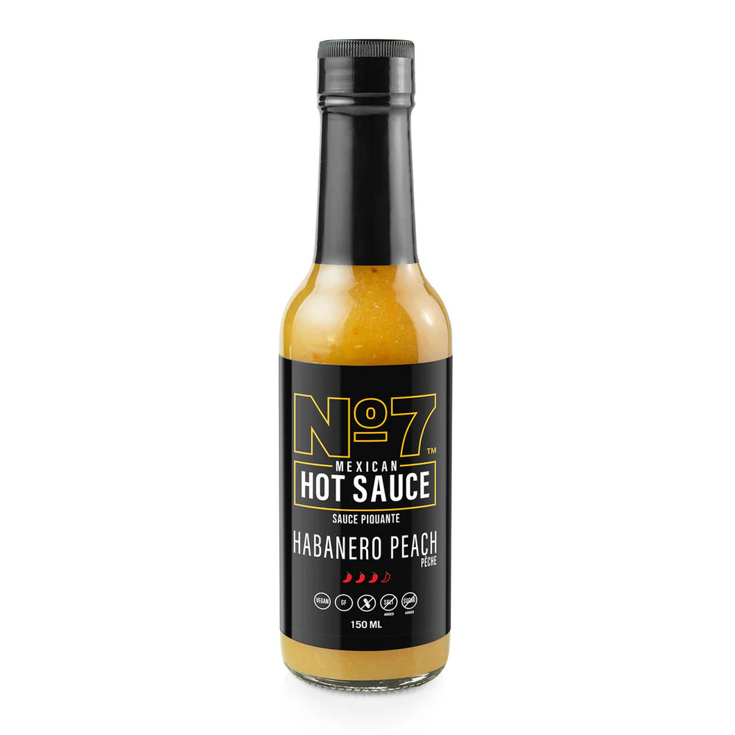 No. 7 Habanero Peach Hot Sauce