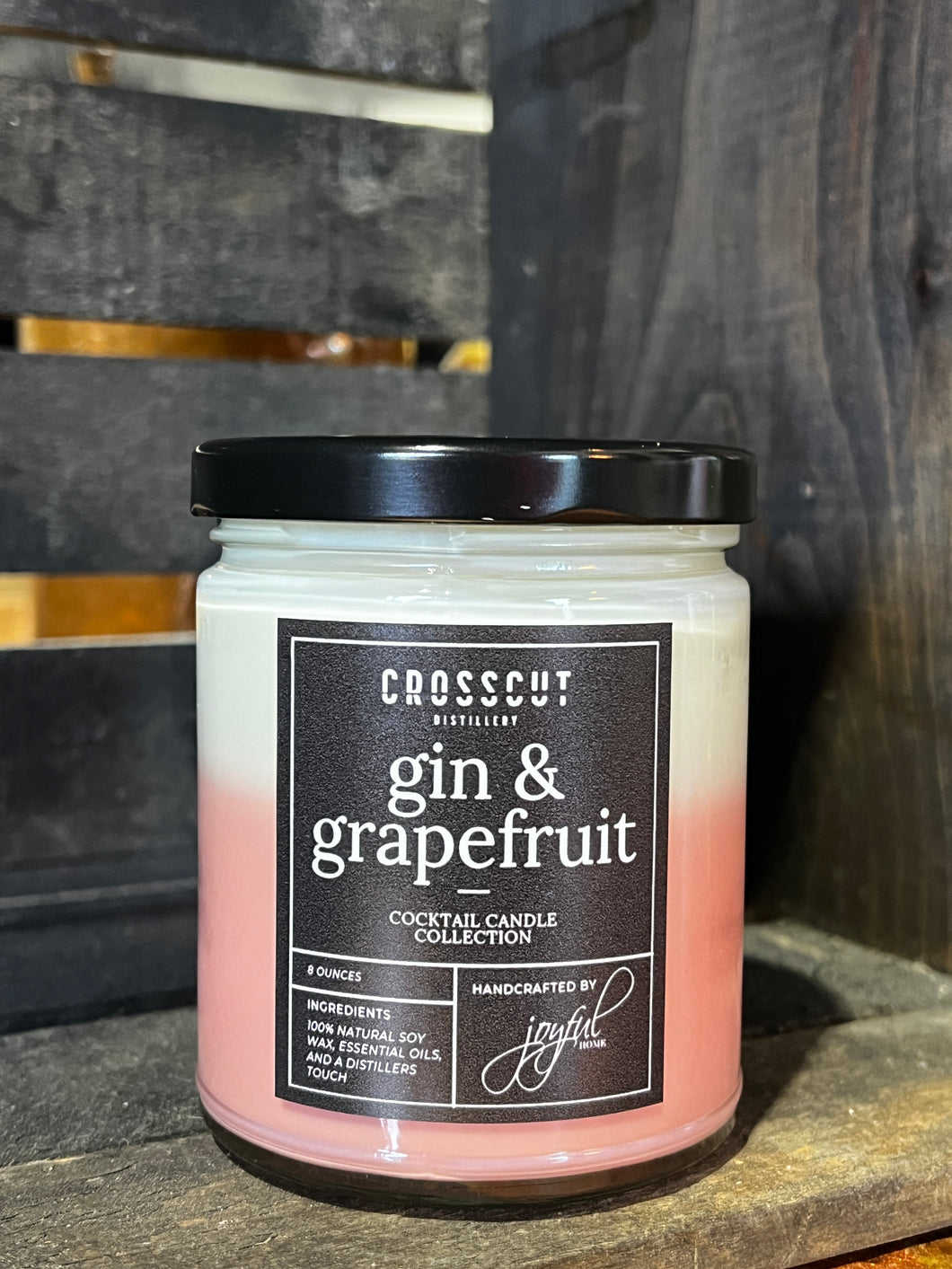 Gin & Grapefruit 8oz Candle