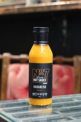No. 7 Habanero Pepper Hot Sauce Large