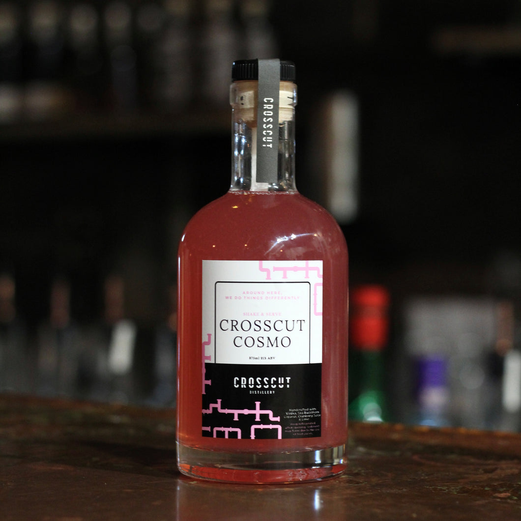 Crosscut Cosmo: Bottled Cocktail 375ml