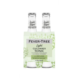 Fever Tree Refreshingly Light Cucumber Tonic 4 Pack