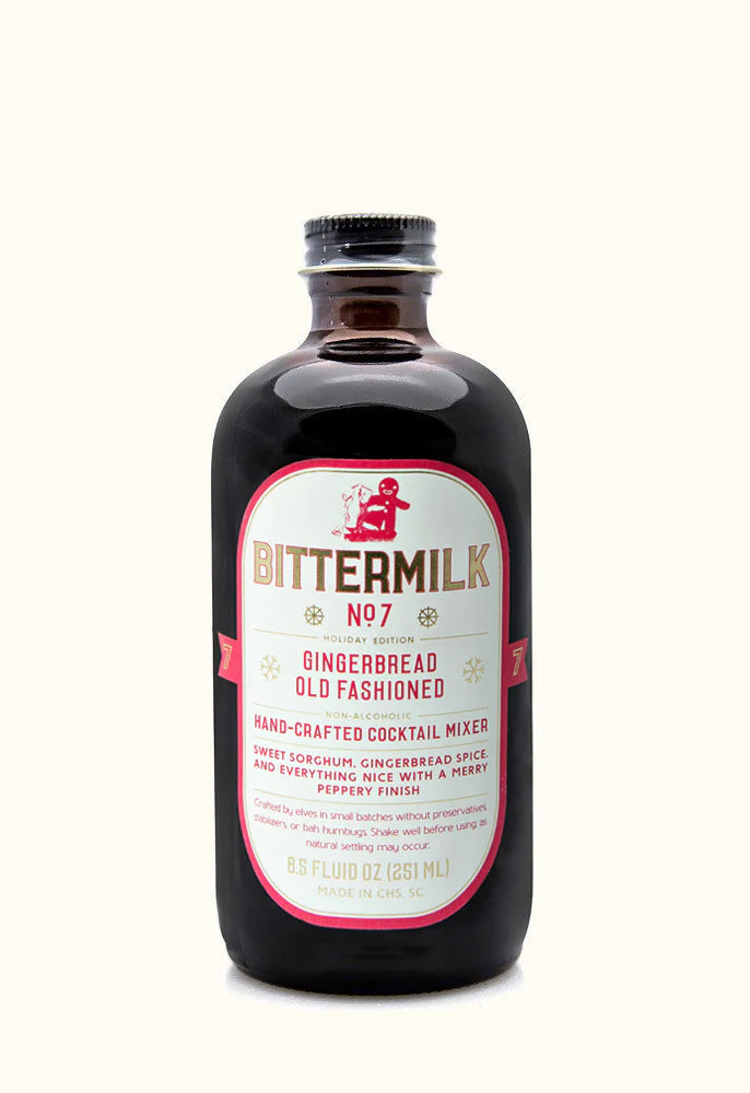 Bittermilk No.7 Gingerbread Old Fashion Cocktail Mixer