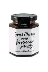 Sour Cherry & Prosecco Jam