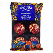 Cocoba Raspberry & Marc De Champagne Truffles