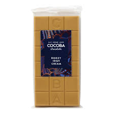 Cocoba Boozy Irish Cream Chocolate Bar
