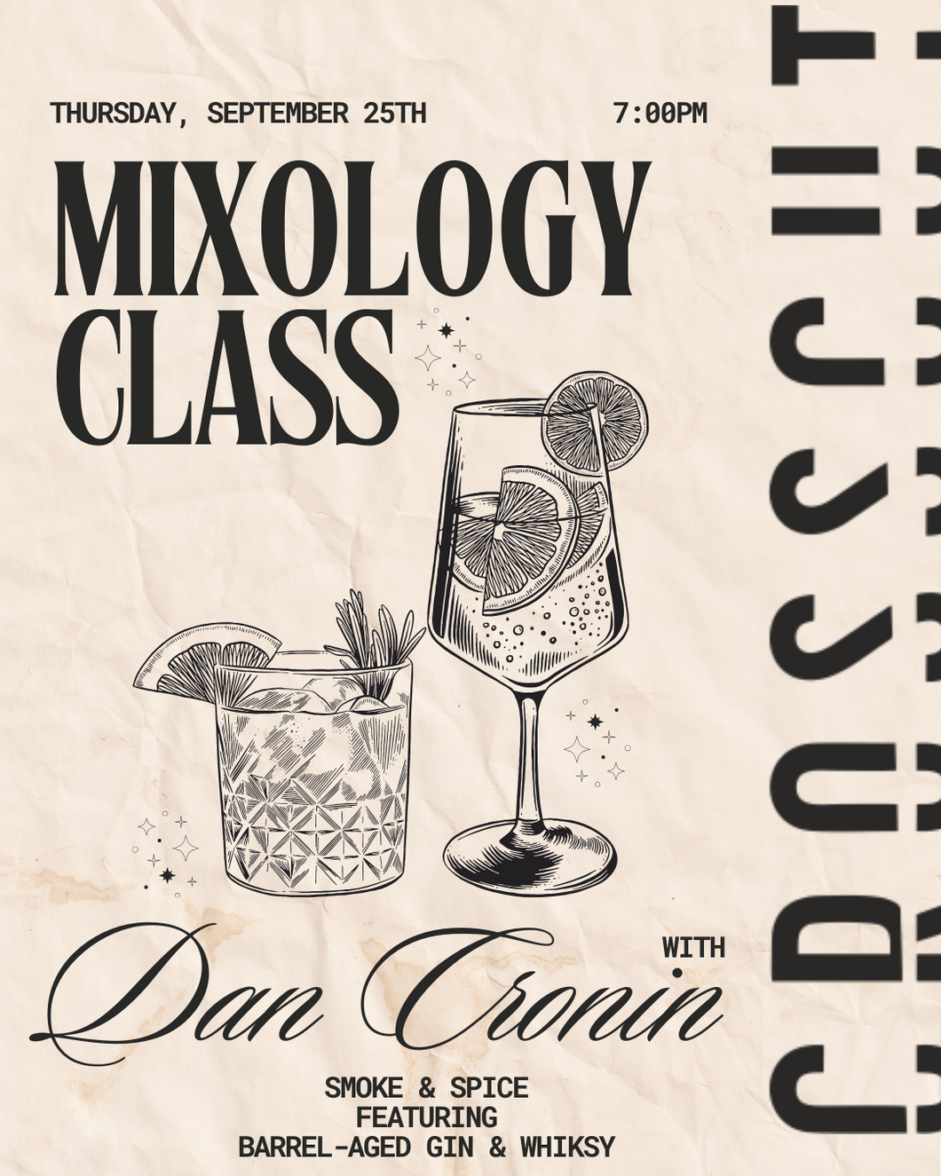 Mixology Class: Smoke & Spice