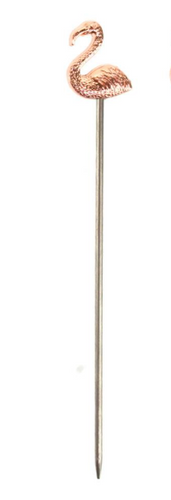 Copper Flamingo Cocktail Pick (1 Pick)