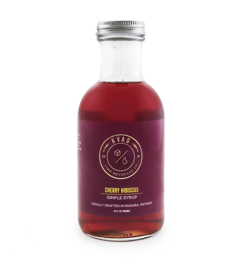 Kvas Cherry Hibiscus Simple Syrup – Crosscut Distillery