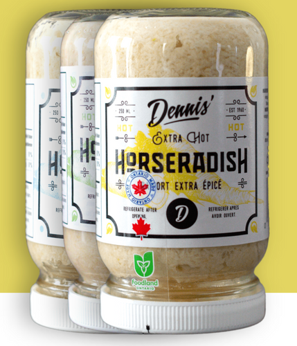 CLEAR OUT 25% OFF Dennis' Horseradish