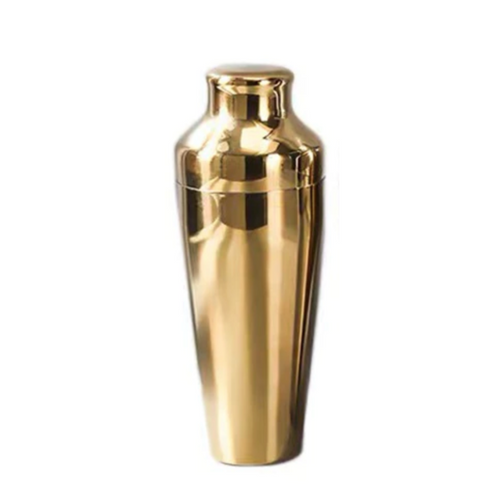 2 Piece Gold Cocktail Shaker